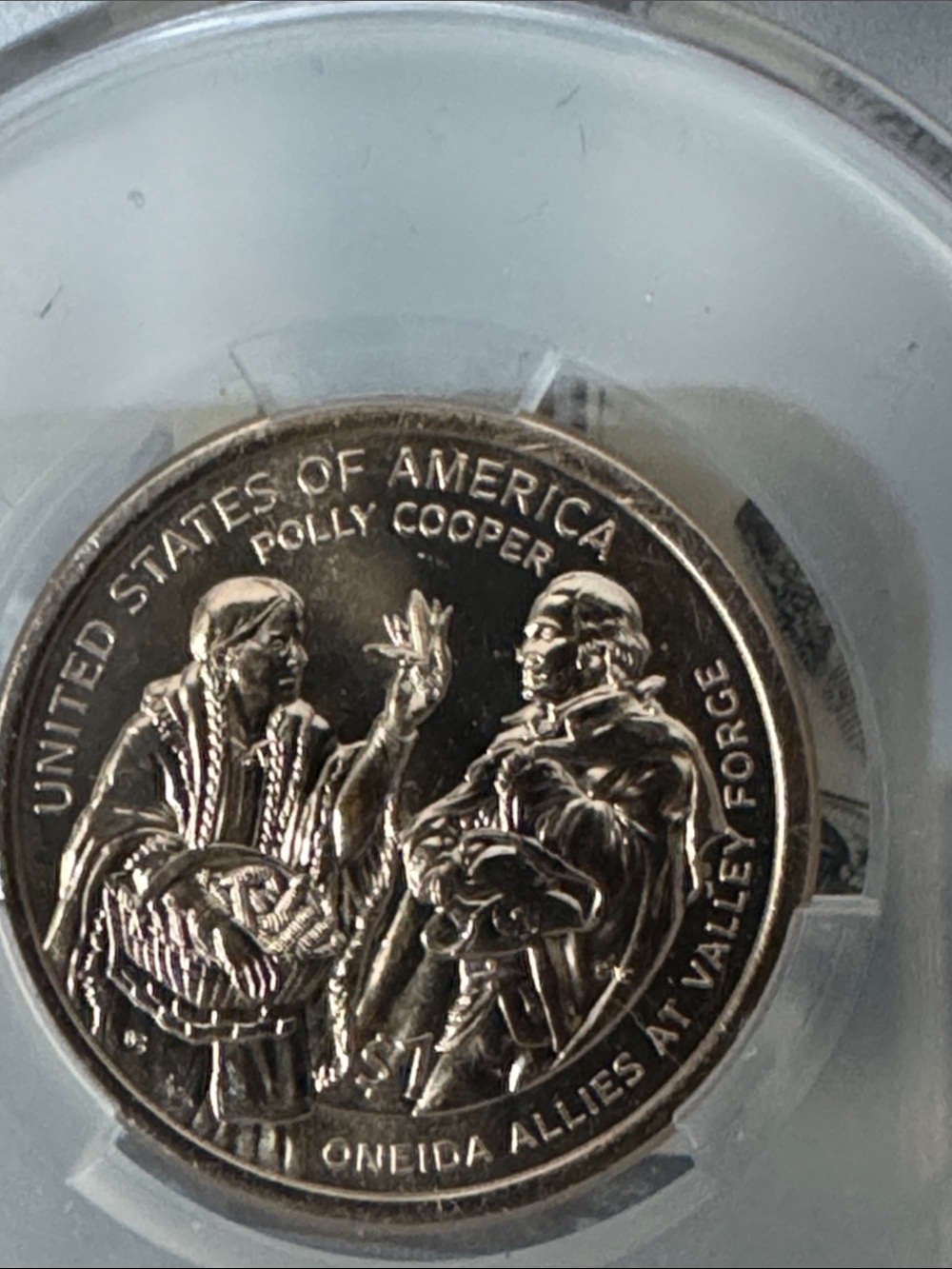 2026D CAC MS63 United States America $1 SAC Dollar  Coin - Silver Tone